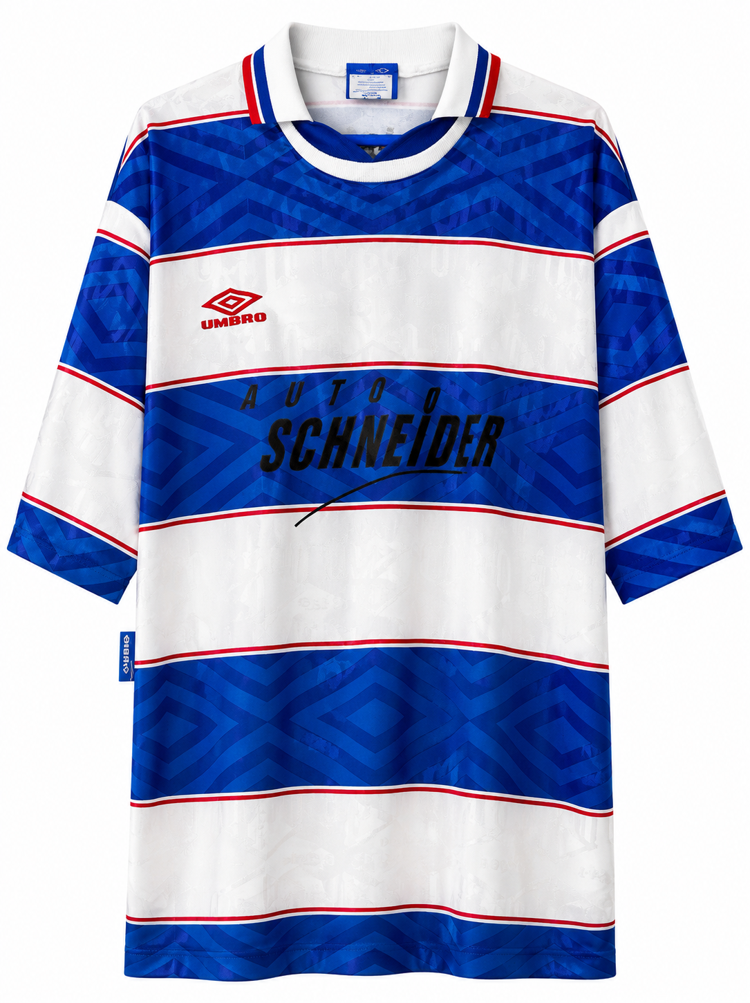 Vintage TSV Helmenkirch Umbro Football Jersey #6 – Auto Schneider