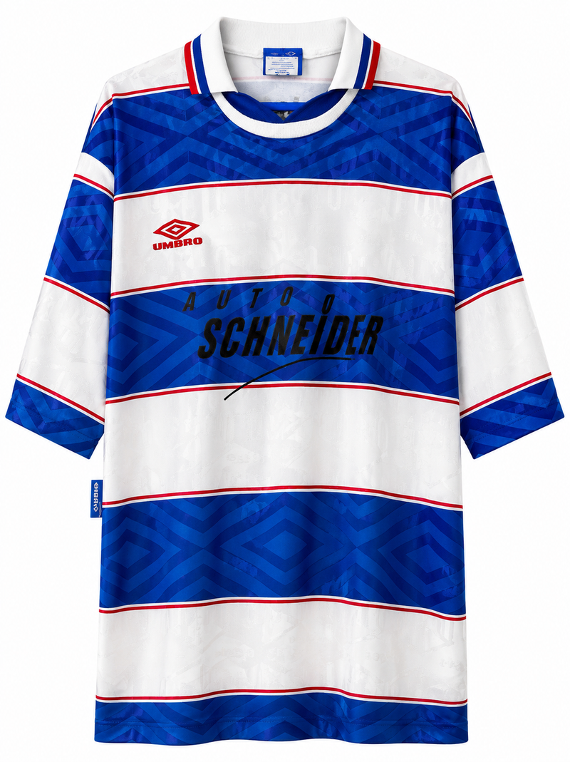 Vintage TSV Helmenkirch Umbro Football Jersey #6 – Auto Schneider