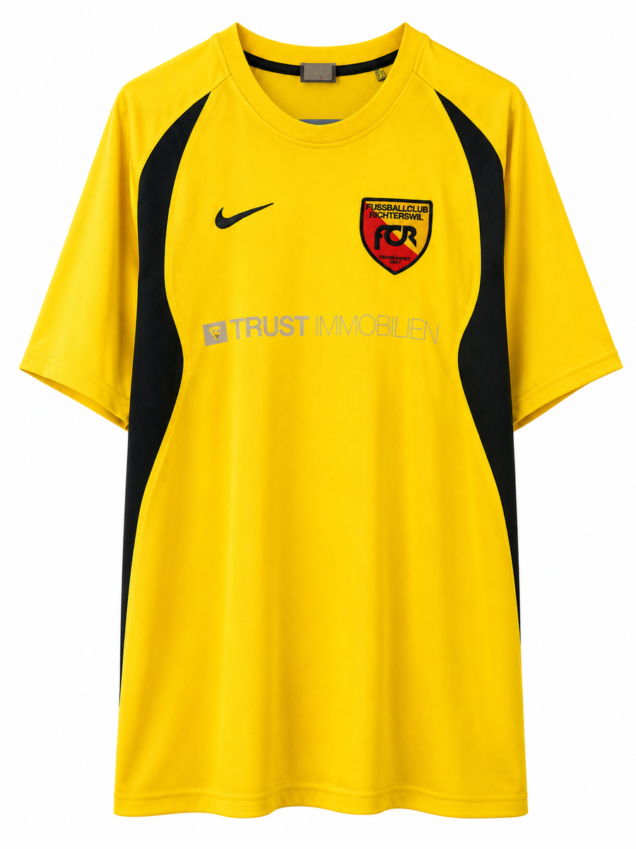Nike FC Richterswil Yellow Football Jersey