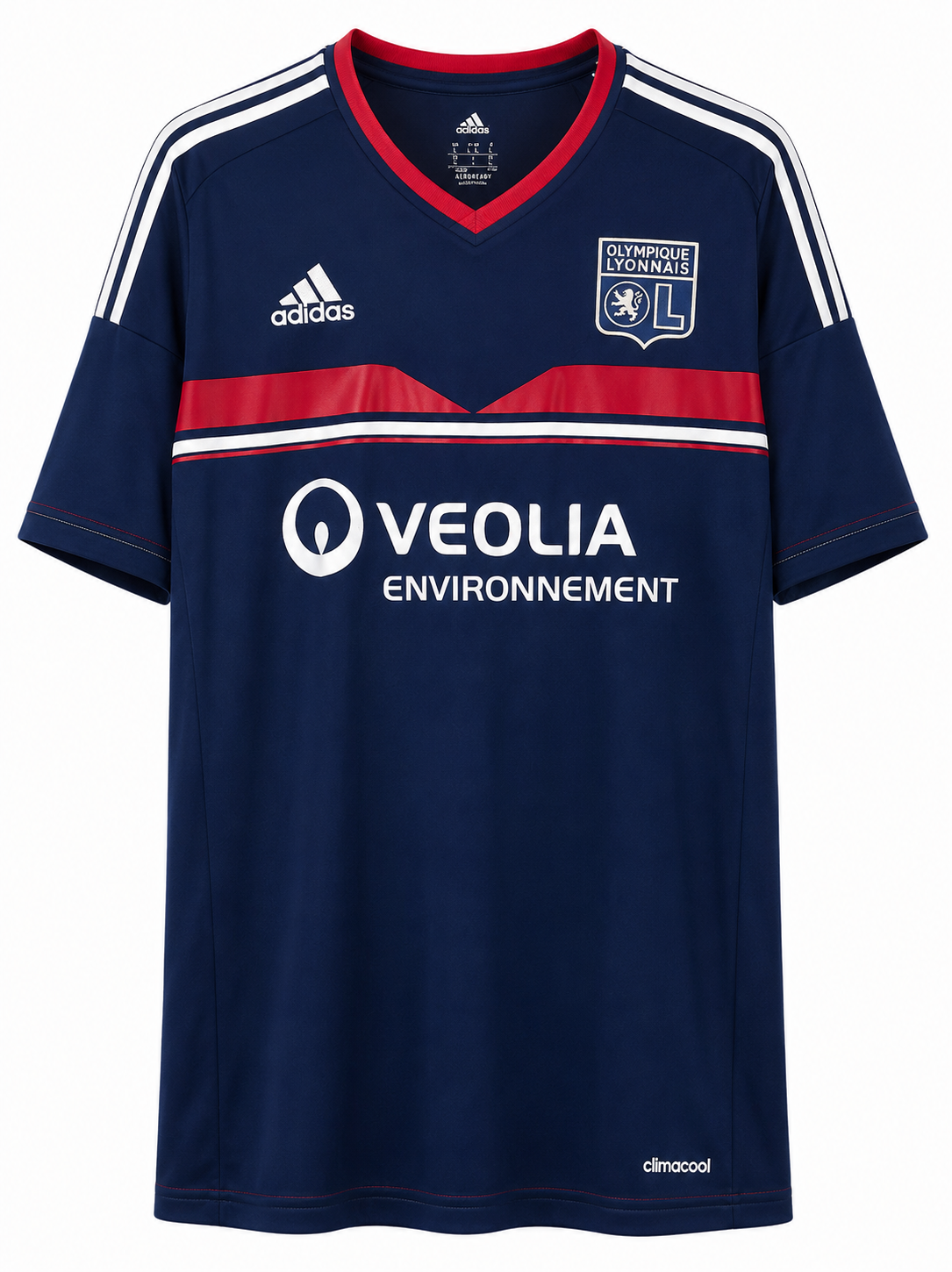 Olympique Lyonnais Adidas Home Jersey – Veolia Environment