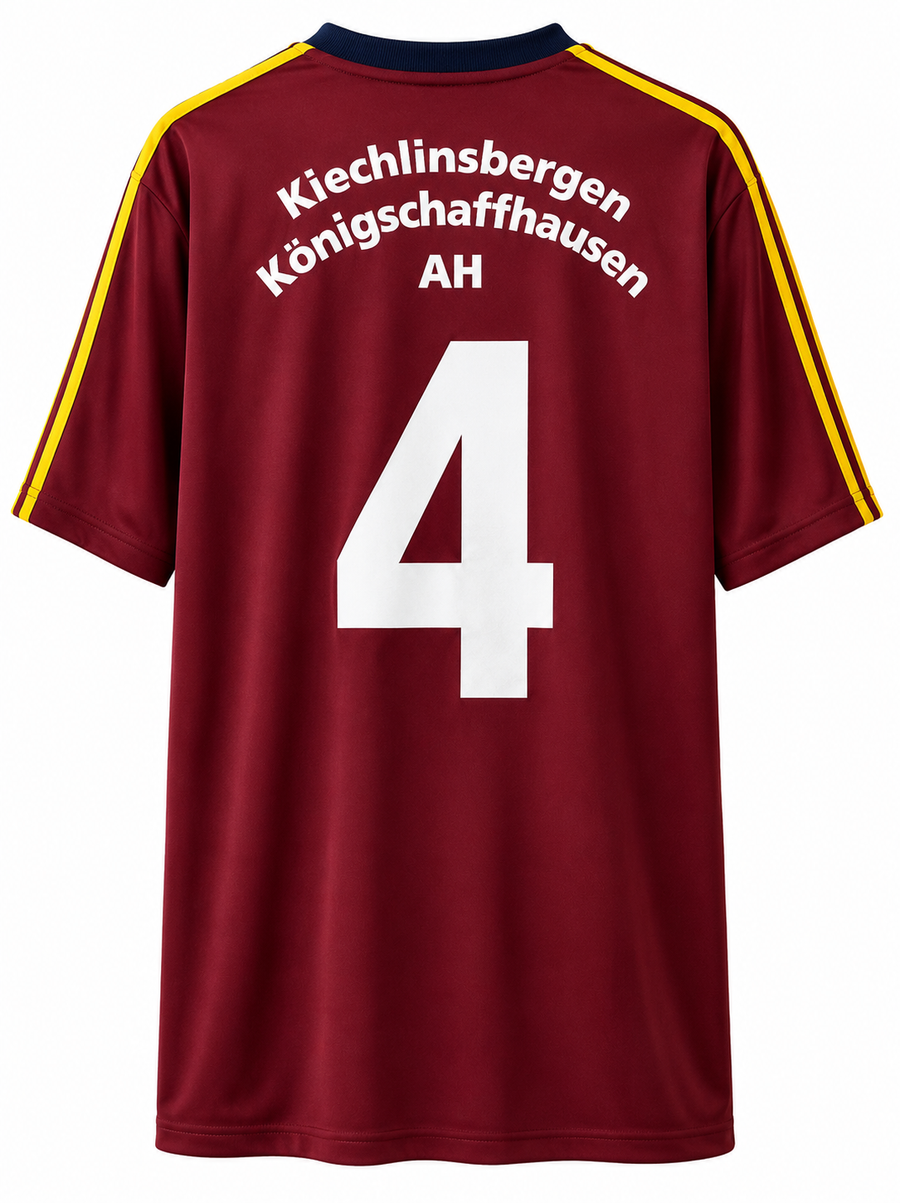 Adidas Vintage Football Jersey #4 – Kiechlinsbergen Königschaffhausen AH