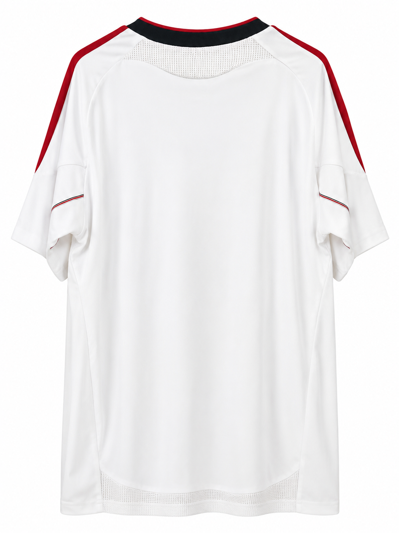 Liverpool FC Adidas Away Jersey – White Pinstripe Shirt (Premier League Era)