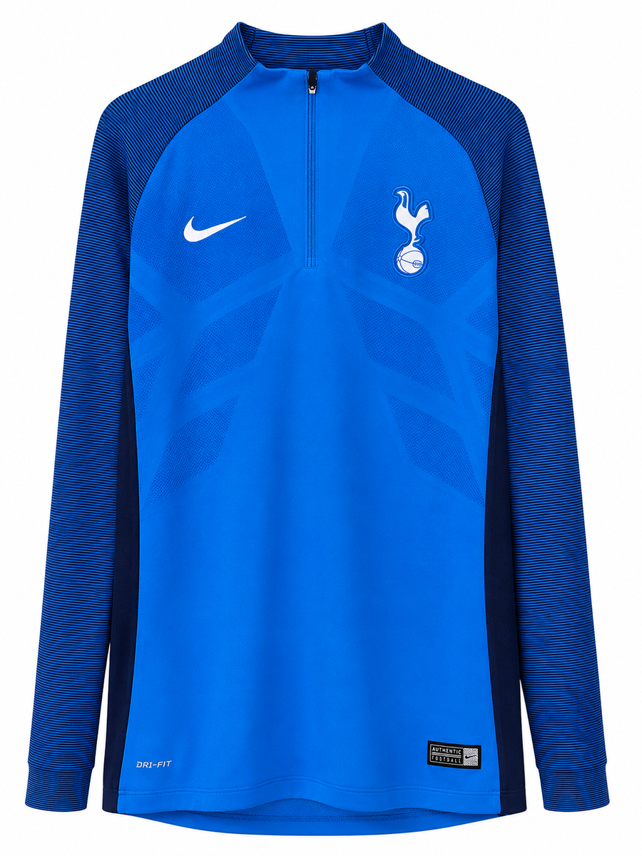Tottenham Hotspur Nike Dri-FIT Strike Drill Top – Blue Quarter-Zip Training Top
