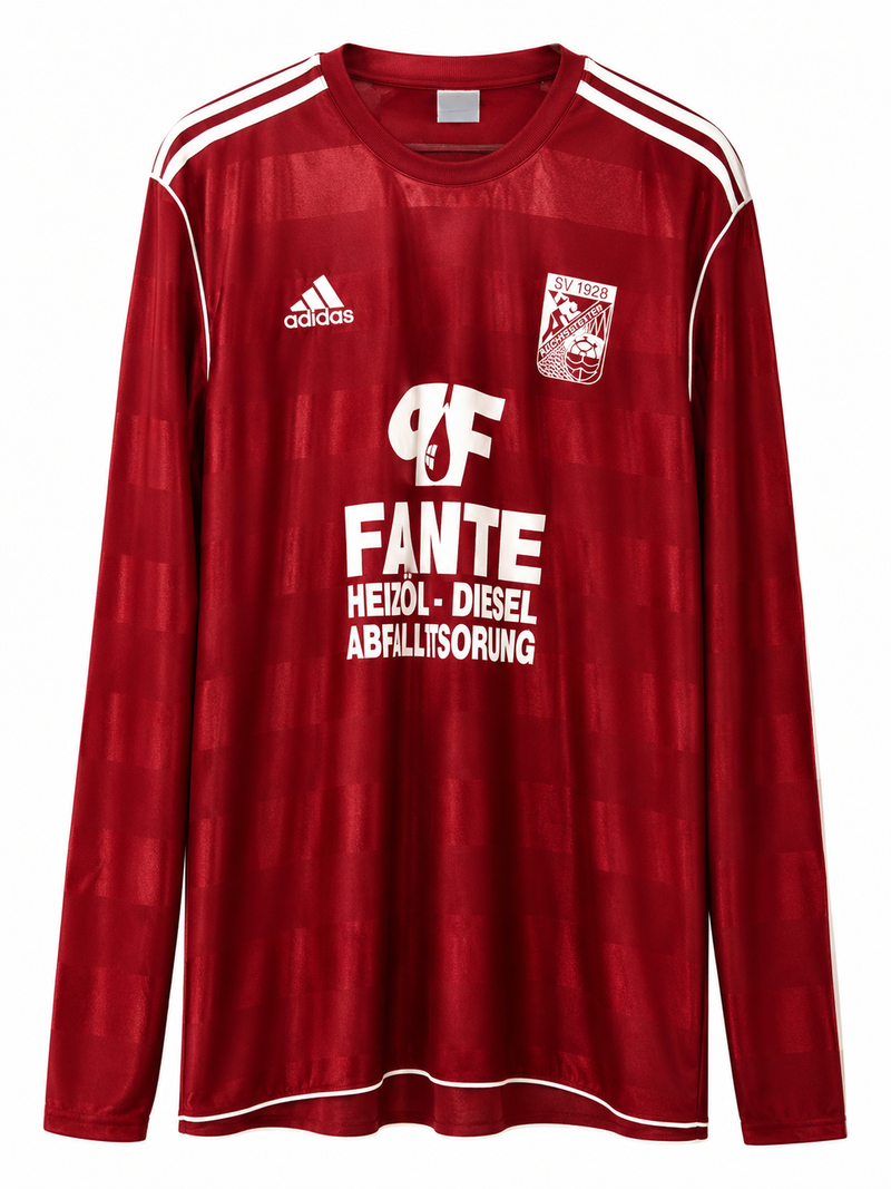 Adidas SV Rednitzhembach Long Sleeve Football Jersey Red