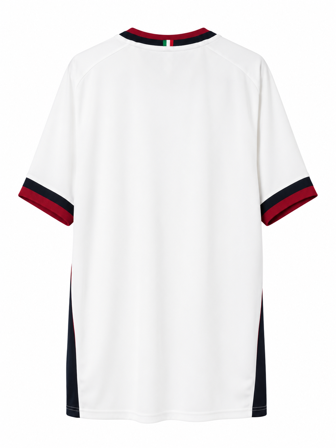 AC Milan White Away Jersey – Italian Tricolor Edition